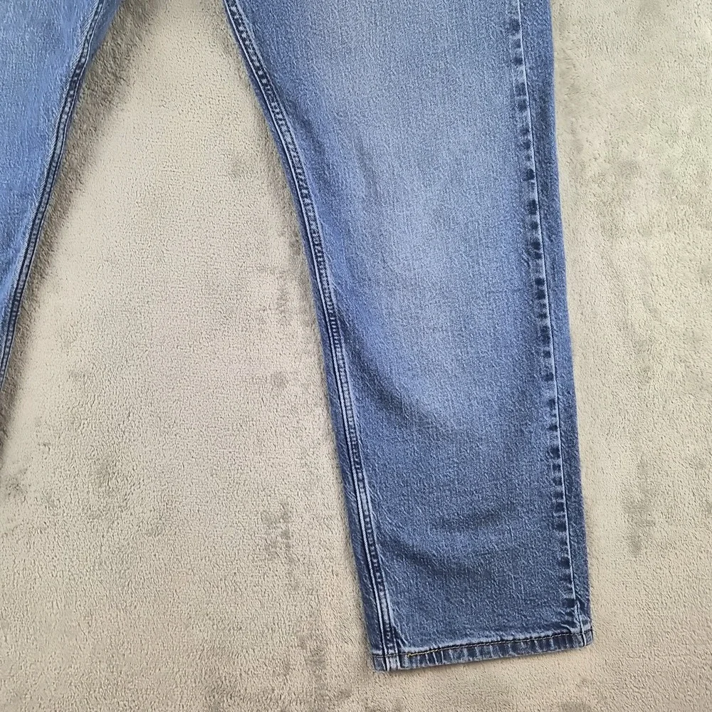 Levis 505 Regular Fit Jeans Mens 36x30 Blue Denim Stretch Straight Leg Pants